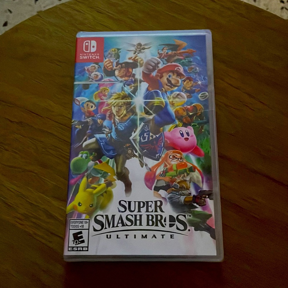 Nintendo Switch Super Smash Bros Ultimate.  Brand New, never used.